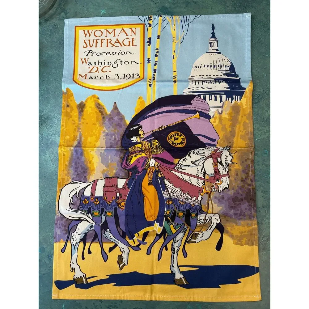 Radical tea towel made in USA 100% organic